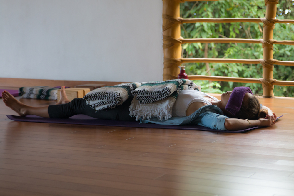 Restorative yoga for Panic Attacks